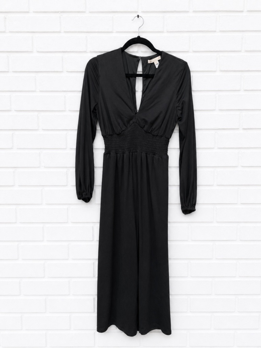 Hutch Jumpsuit Black Romper One Piece Outfit Wide Leg Anthropologie - Picture 2 of 7